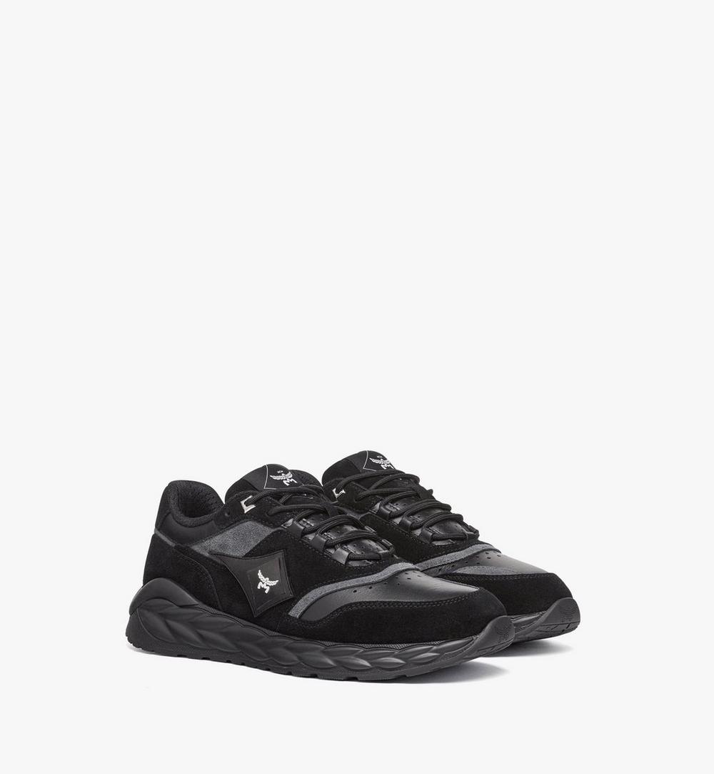 Skywander Lo Sneakers in Calf Suede and Leather 1 Skywander Lo Sneakers in Calf Suede and Leather 1